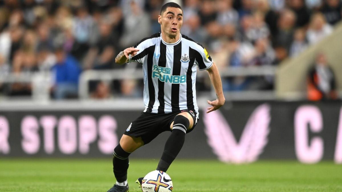 Newcastle forward Miguel Almiron